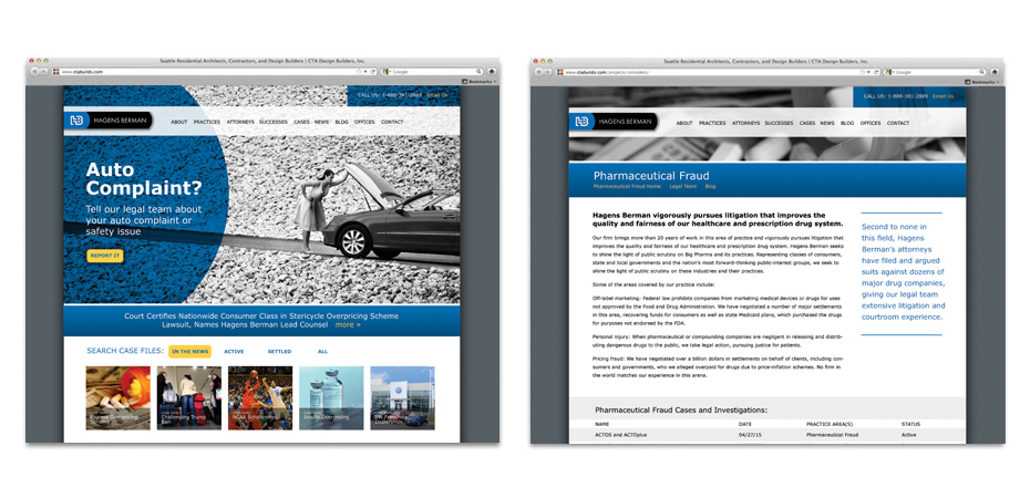 law firm website design