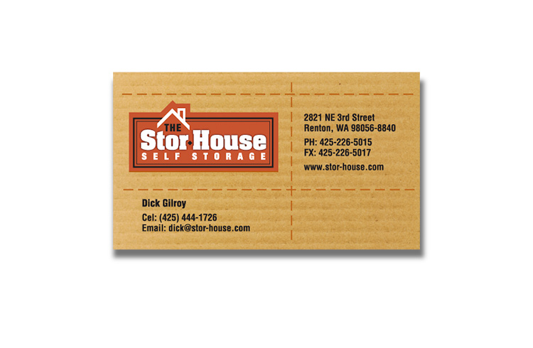 storhouse business card design